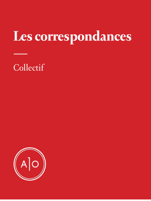 cover image of Les correspondances